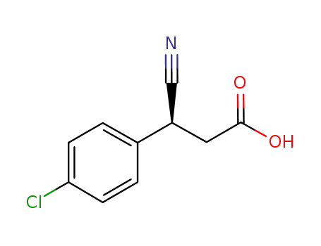 3-(4-Chlorophenyl)-3-cyanopropanoic acid