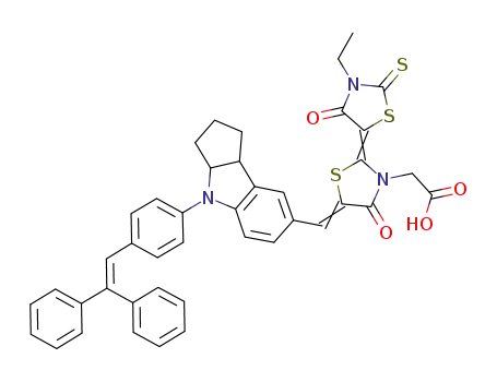 Molecular Structure of 786643-20-7 (D-149 Dye)