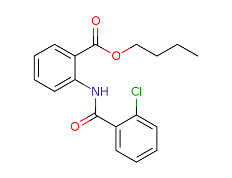 n-butyl 2-(2-chlorobenzamido)benzoate