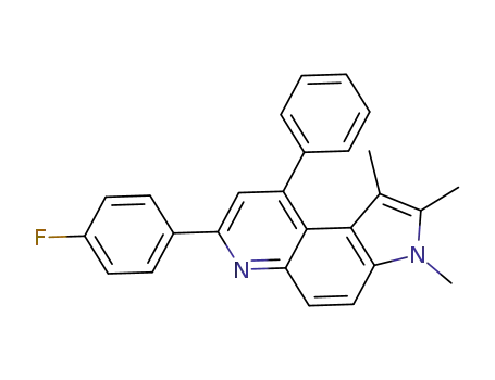 4-(1,2,3-trimethyl-9-phenyl-3H-pyrrolo[3,2-f]quinolin-7-yl)phenyl fluoride