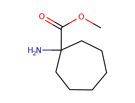 Molecular Structure of 183429-63-2 (METHYL 1-AMINO-1-CYCLOHEPTANECARBOXYLATE)