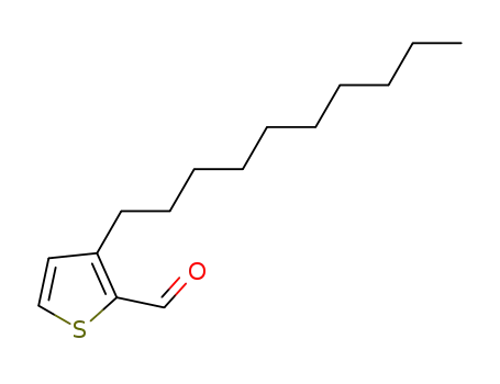 Molecular Structure of 382602-25-7 (2-Thiophenecarboxaldehyde, 3-decyl-)
