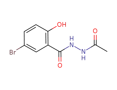 Molecular Structure of 331844-77-0 (Benzoic acid, 5-bromo-2-hydroxy-, 2-acetylhydrazide)
