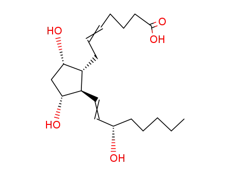 Molecular Structure of 36150-02-4 (5-TRANS PROSTAGLANDIN F2BETA)