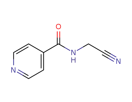 Molecular Structure of 1184796-18-6 (N-(cyanomethyl)isonicotinamide)