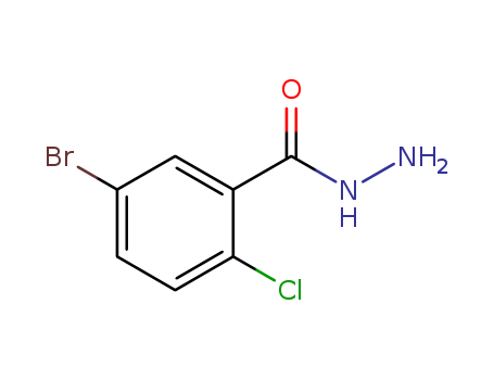 Benzoic acid,5-bromo-2-chloro-, hydrazide