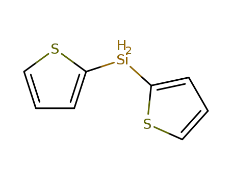 Molecular Structure of 4667-41-8 (Silane, di-2-thienyl-)