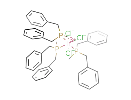 Molecular Structure of 79177-89-2 (mer-[IrCl<sub>3</sub>[PMe(CH<sub>2</sub>Ph)2]3])