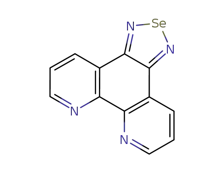 Molecular Structure of 1263320-32-6 ([1,2,5]selenadiazolo[3,4-f][1,10]phenanthroline)