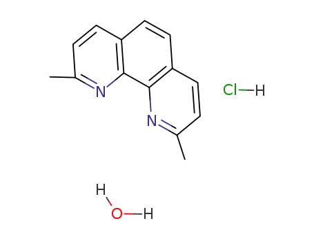 Molecular Structure of 303136-82-5 (NEOCUPROINE HYDROCHLORIDE HYDRATE  98)