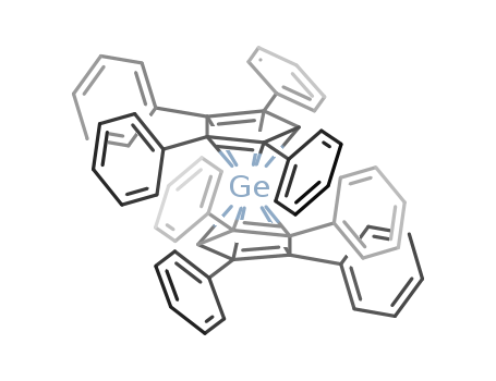 Molecular Structure of 110486-40-3 (Germylene, bis(2,3,4,5-tetraphenyl-2,4-cyclopentadien-1-yl)-)