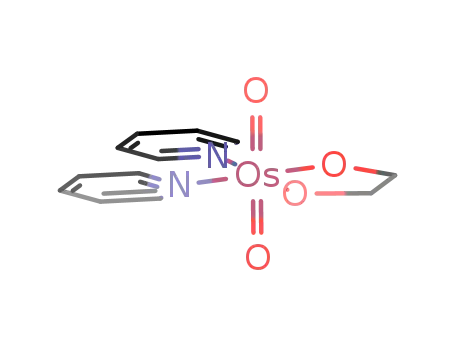 Molecular Structure of 39019-05-1 (Ethane-1,2-diolato)dioxobis(pyridine)Osmium(VI))