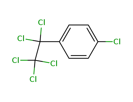 Molecular Structure of 830-39-7 (1-chloro-4-(pentachloroethyl)benzene)