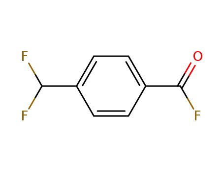 Molecular Structure of 2251-80-1 (p-Toluoyl fluoride, alpha,alpha-difluoro- (7CI,8CI))