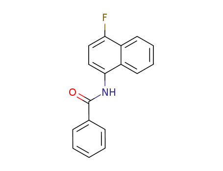 <i>N</i>-(4-fluoro-[1]naphthyl)-benzamide