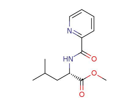 L-Leucine, N-(2-pyridinylcarbonyl)-, methyl ester
