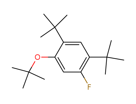 1-fluoro-5-tert-butoxy-2,4-ditert-butyl-benzene cas  1814-69-3