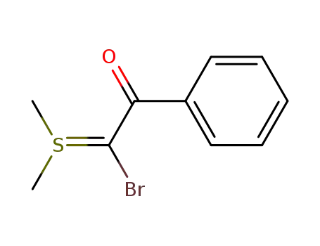 Molecular Structure of 20912-92-9 (Sulfonium, dimethyl-, 1-bromo-2-oxo-2-phenylethylide)