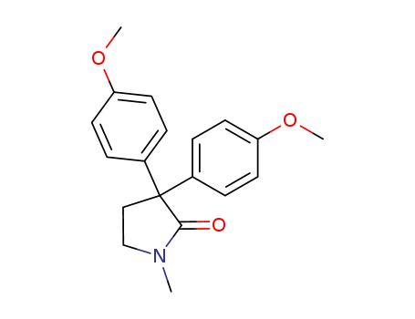 123074-43-1,3,3-bis(4-methoxyphenyl)-1-methylpyrrolidin-2-one,