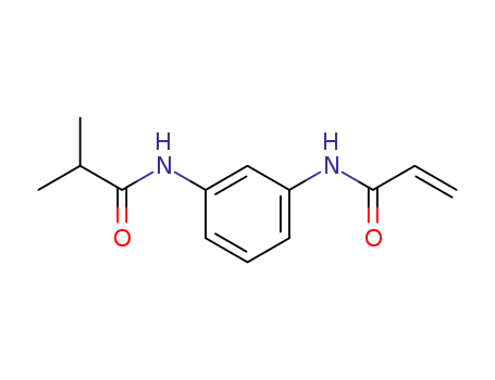 2-Propenamide, N-[3-[(2-methyl-1-oxopropyl)amino]phenyl]-