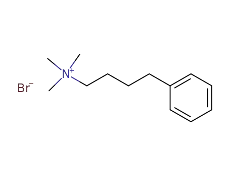 Molecular Structure of 23405-16-5 (Benzenebutanaminium, N,N,N-trimethyl-, bromide)