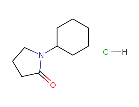 2-Pyrrolidinone, 1-cyclohexyl-, hydrochloride