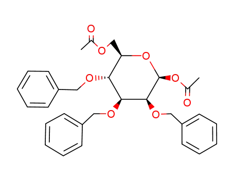 1,6-Di-O-acetyl-2,3,4-tri-O-benzyl-β-D-mannopyranose