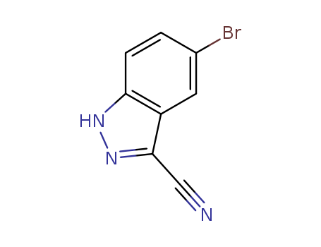 5-Bromo-1H-indazole-3-carbonitrile cas no. 201227-39-6 98%