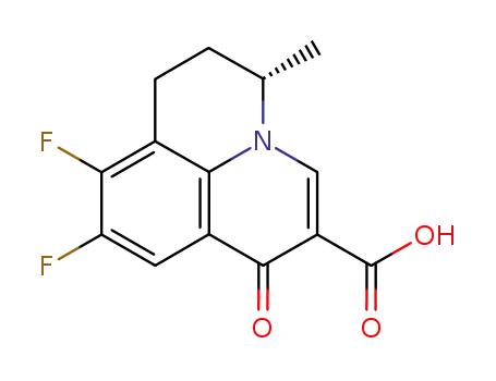 8,9-Difluoro-5-methyl-1-oxo-1,5,6,7-tetrahydropyrido[3,2,1-ij]quinoline-2-carboxylic acid