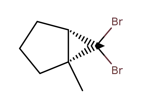 Molecular Structure of 106988-84-5 (Bicyclo[3.1.0]hexane, 6,6-dibromo-1-methyl-)