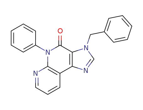 139339-11-0,3-benzyl-5-phenyl-3,5-dihydro-4H-imidazo[4,5-c][1,8]naphthyridin-4-one,