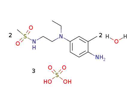 24567-76-8,Color developing agent CD-3,4-(N-Ethyl-N-2-methanesulfonylaminoethyl)-2-methylphenylenediamine sulfate