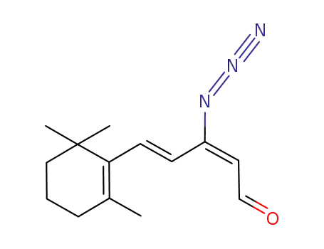 2,4-Pentadienal, 3-azido-5-(2,6,6-trimethyl-1-cyclohexen-1-yl)-, (E,E)-