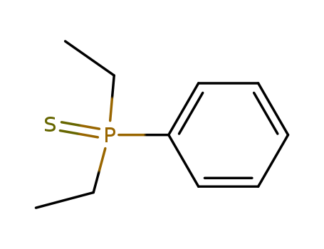 Molecular Structure of 14684-35-6 (Phosphine sulfide, diethylphenyl-)