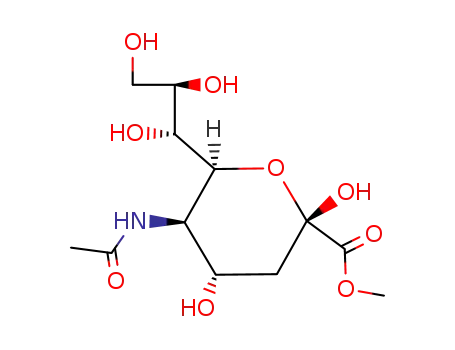 methyl(5-acetamido-3,5-dideoxy-D-glycero-D-galacto-2-nonulopyranose)