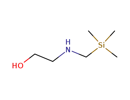 Molecular Structure of 17150-97-9 (Ethanol, 2-[[(trimethylsilyl)methyl]amino]-)