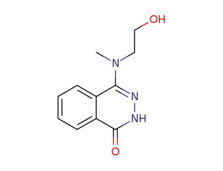 Molecular Structure of 59940-33-9 (4-[(2-hydroxyethyl)(methyl)amino]phthalazin-1(2H)-one)