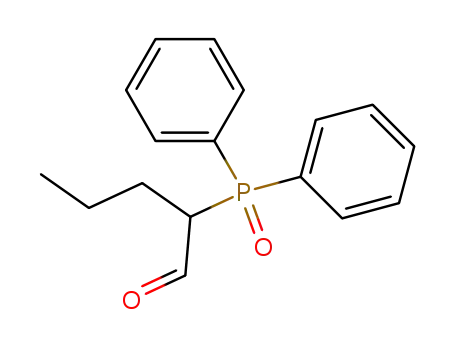 2-(Diphenylphosphoryl)pentanal