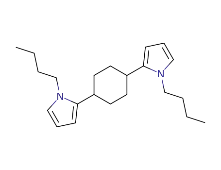1H-Pyrrole, 2,2'-(1,4-cyclohexanediyl)bis[1-butyl-