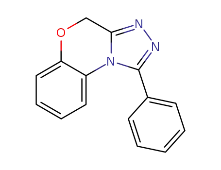 Molecular Structure of 93299-70-8 (4H-[1,2,4]Triazolo[3,4-c][1,4]benzoxazine,1-phenyl-)