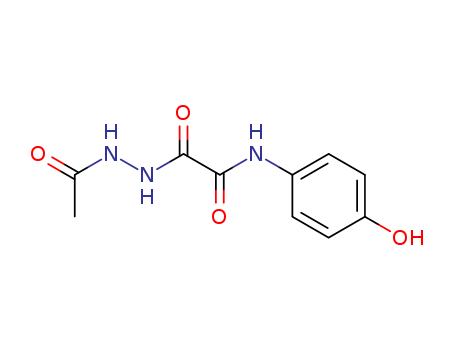 93628-90-1,Acetic acid, ((4-hydroxyphenyl)amino)oxo-, 2-acetylhydrazide,