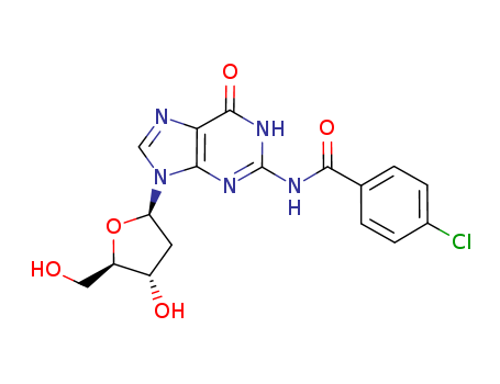 GUANOSINE, N-(4-CHLOROBENZOYL)-2'-DEOXY-