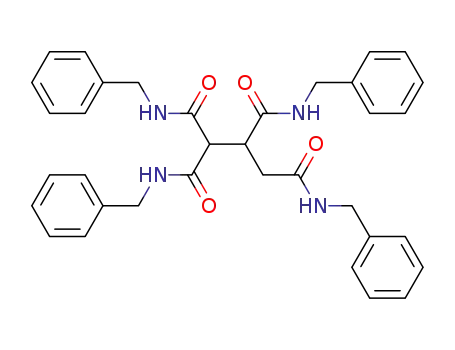 1,1,2,3-propanetetracarboxylic acid tetrabenzylamide