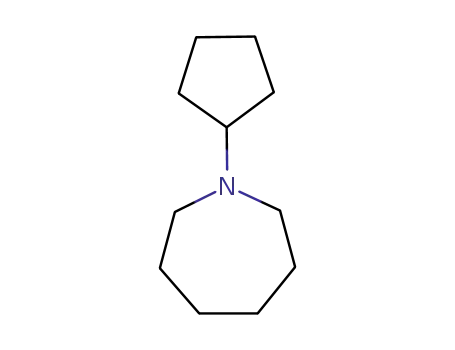 Molecular Structure of 5024-91-9 (1H-Azepine, 1-cyclopentylhexahydro-)