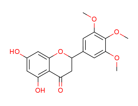 5,7-Dihydroxy-3',4',5'-trimethoxyflavanone(62252-10-2)