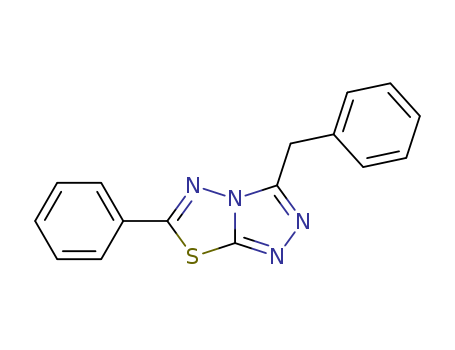 93073-20-2,6-Phenyl-3-(phenylmethyl)-1,2,4-triazolo(3,4-b)(1,3,4)thiadiazole,