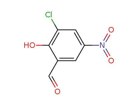 Benzaldehyde, 3-chloro-2-hydroxy-5-nitro-