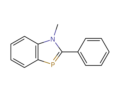 Molecular Structure of 84759-27-3 (1H-1,3-Benzazaphosphole, 1-methyl-2-phenyl-)