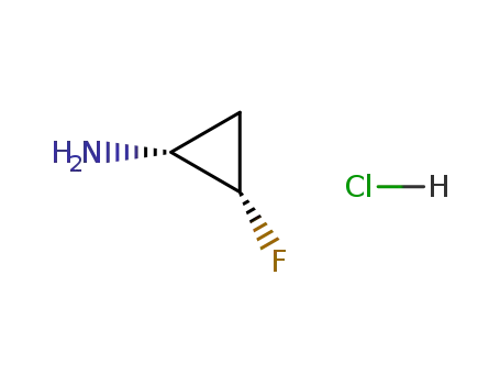 Molecular Structure of 141042-21-9 (cis-2-fluorocyclopropylaminetosylate)