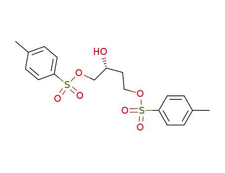 Molecular Structure of 99520-82-8 ((S)-1,4-DITOSYL-2-BUTANOL)